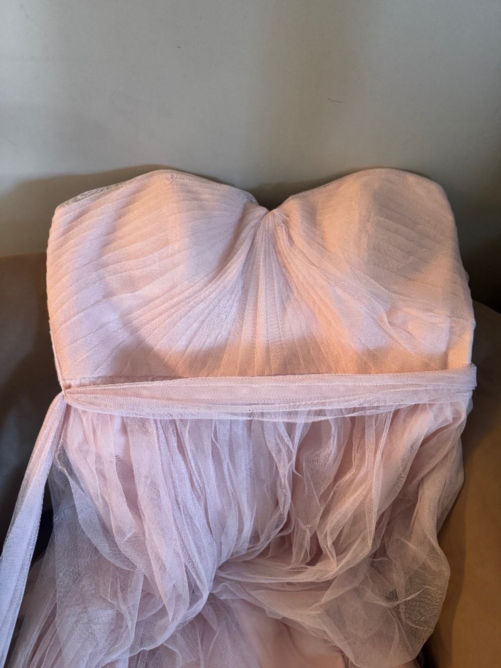 Blush Bridesmaids Dress